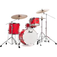 Pearl DMP984/C899 Decade Maple Matte Racing Red 4-delig drumstel