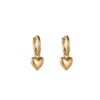 Go Dutch Label Oorringen met Hartje Goud