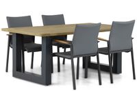 Lifestyle Brandon/Talai 180 cm dining tuinset 5-delig - thumbnail