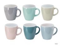 Svenska Living Senseo mokje 160ml 6 kleuren uni 6 stuks