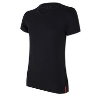 Undiemeister® Zwart T-shirt V-hals Volcano Ash - Kwaliteit Heren Ondershirts - XXXL - Slim Fit