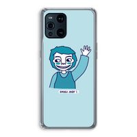 Zwaai: Oppo Find X3 Pro Transparant Hoesje