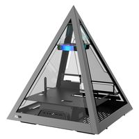 AZZA Pyramid 804 Tower PC-behuizing Zwart, Grijs, Transparant - thumbnail