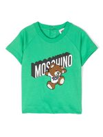 Moschino Kids t-shirt à motif Teddy Bear - Vert - thumbnail