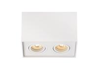 Lucide TUBE - Plafondspot - 2xGU10 - Wit