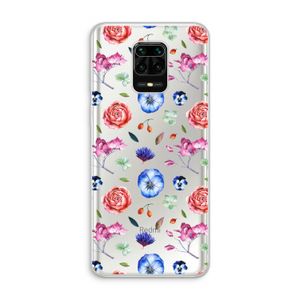 Bloemetjes: Xiaomi Redmi Note 10 Lite Transparant Hoesje