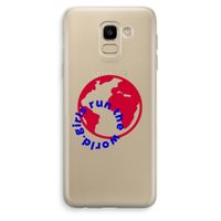 Run The World: Samsung Galaxy J6 (2018) Transparant Hoesje