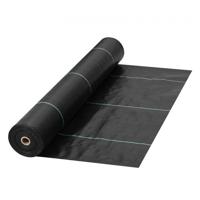 VEVOR Onkruidbestrijding 5.8oz tuinfleece 3x30ft afdekmat zware geweven grasbestrijding geotextiel onkruidstof onkruidwikkel onkruidwikkel voor tuinpatio zwart