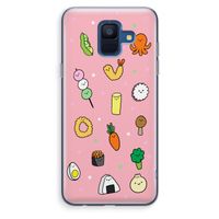 Happy bento friends: Samsung Galaxy A6 (2018) Transparant Hoesje