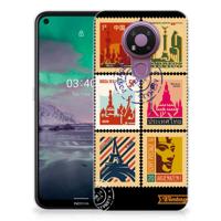 Nokia 3.4 | Silliconen Back Cover | Postzegels