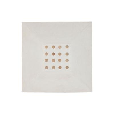 Wanddecoratie Home ESPRIT Wit Natuurlijk Scandi Balletjes 80 x 6 x 80 cm