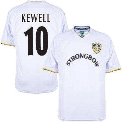 Leeds United Retro Voetbalshirt 2000-2002 + Kewell 10