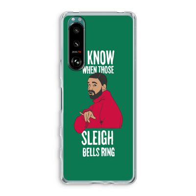 Sleigh Bells Ring: Sony Xperia 5 III Transparant Hoesje