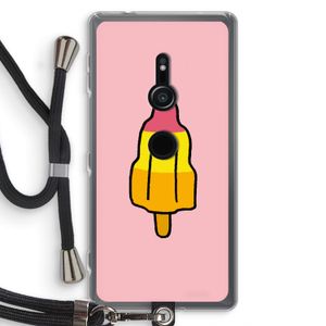 Raketijsje: Sony Xperia XZ2 Transparant Hoesje met koord