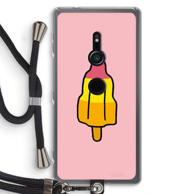 Raketijsje: Sony Xperia XZ2 Transparant Hoesje met koord