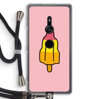 Raketijsje: Sony Xperia XZ2 Transparant Hoesje met koord