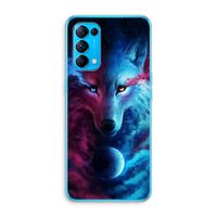 Where Light And Dark Meet: Oppo Find X3 Lite Transparant Hoesje