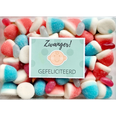 Hoera je bent zwanger - Snoepdoos