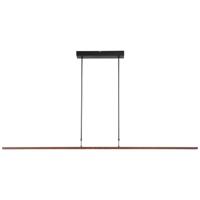 Masterlight HanglampIota 130cm roestbruin - 2842-81-25-P-DW