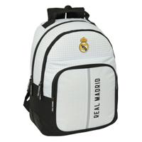 Schoolrugzak Real Madrid C.F. 24/25 Wit Grijs 32 x 42 x 15 cm Schoolrugzak Real Madrid C.F. 24/25 Wit Grijs 32 x 42 x 15 cm