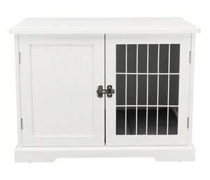 Trixie benche home kennel hond / kat wit 73x53x53 cm