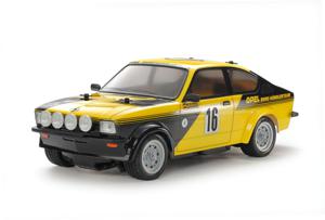 Tamiya 1:10 RC auto Elektro Straatmodel Opel Kadett GT/E Achterwielaandrijving Bouwpakket