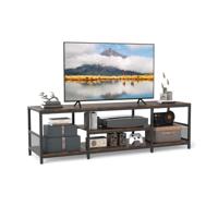 TV-kast voor Televisies tot 65 Inch Vrijstaand Lowboard Industrie Televisietafel TV-kast voor Televisies tot 65 Inch Vrijstaand Lowboard Industrie Televisietafel