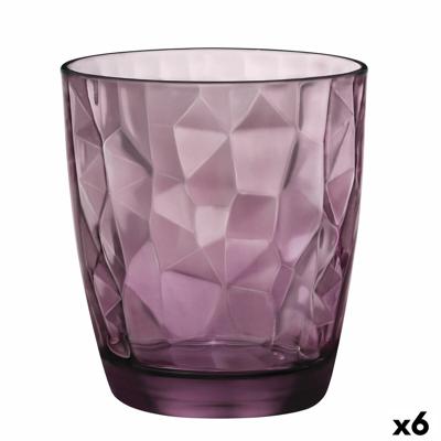 Glas Bormioli Rocco Diamond Paars Glas (390 ml) (6 Stuks)