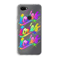 Loves: Google Pixel 3a Transparant Hoesje