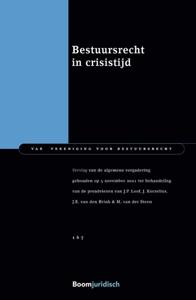 Bestuursrecht in crisistijd (Paperback)