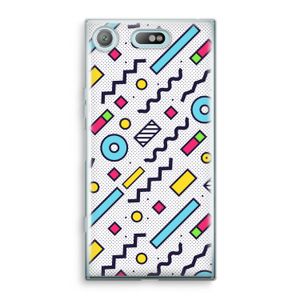 8-bit N°8: Sony Xperia XZ1 Compact Transparant Hoesje