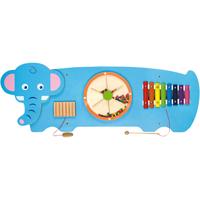 VIGA houten activiteitenbord met olifant, afm 91x32x4,6 cm, 1 stuk
