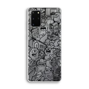 Vexx Black City : Samsung Galaxy S20 Plus Transparant Hoesje