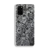 Vexx Black City : Samsung Galaxy S20 Plus Transparant Hoesje