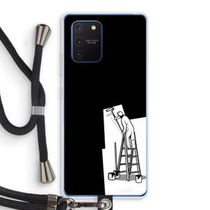 Musketon Painter: Samsung Galaxy Note 10 Lite Transparant Hoesje met koord