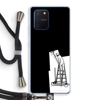 Musketon Painter: Samsung Galaxy Note 10 Lite Transparant Hoesje met koord