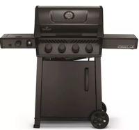 Phantom Freestyle 425 met RVS roosters en deur mat zwart barbecue - Napoleon grills