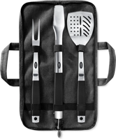 Boretti BBQ Accessoires Set (3-delig) - tang, spatel & vork + opbergtas