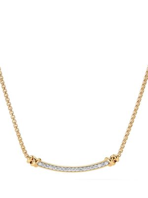 David Yurman collier Helena en or 18ct à ornements