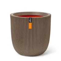 Pot bol Groove NL 43x41 warm taupe