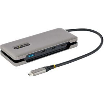 StarTech.com 4-Port USB-C Hub, 1x USB-A & 3x USB-C Ports, USB 3.1 10Gbps, Bus Powered USB Hub, USB T