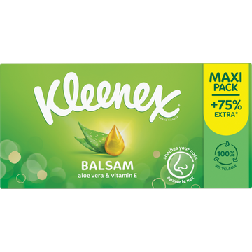Kleenex Balsam Tissues Maxi 112 Stuks bij Jumbo