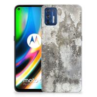 Motorola Moto G9 Plus | TPU | Siliconen hoesje | Beton Print