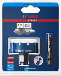 Bosch Accessoires Expert Sheet Metal gatzaag 51 x 40 mm - 1 stuk(s) - 2608900500