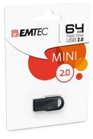 Emtec D250 Mini USB flash drive 64 GB USB Type-A 2.0 Groen - thumbnail