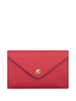 ETRO porte-monnaie en cuir - Rouge