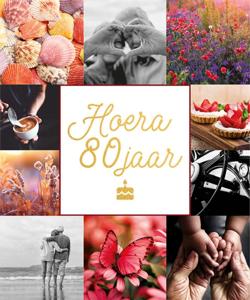 Hoera, 80 jaar (Hardback)