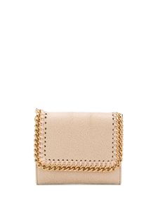 Stella McCartney petit portefeuille Falabella - Tons neutres