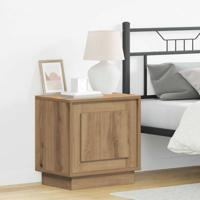 Nachtkastje met Artisan Eiken 44 x 34,5 x 45 cm Bewerkt hout