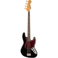 Fender Vintera II 60s Jazz Bass RW Black elektrische basgitaar met deluxe gigbag - thumbnail